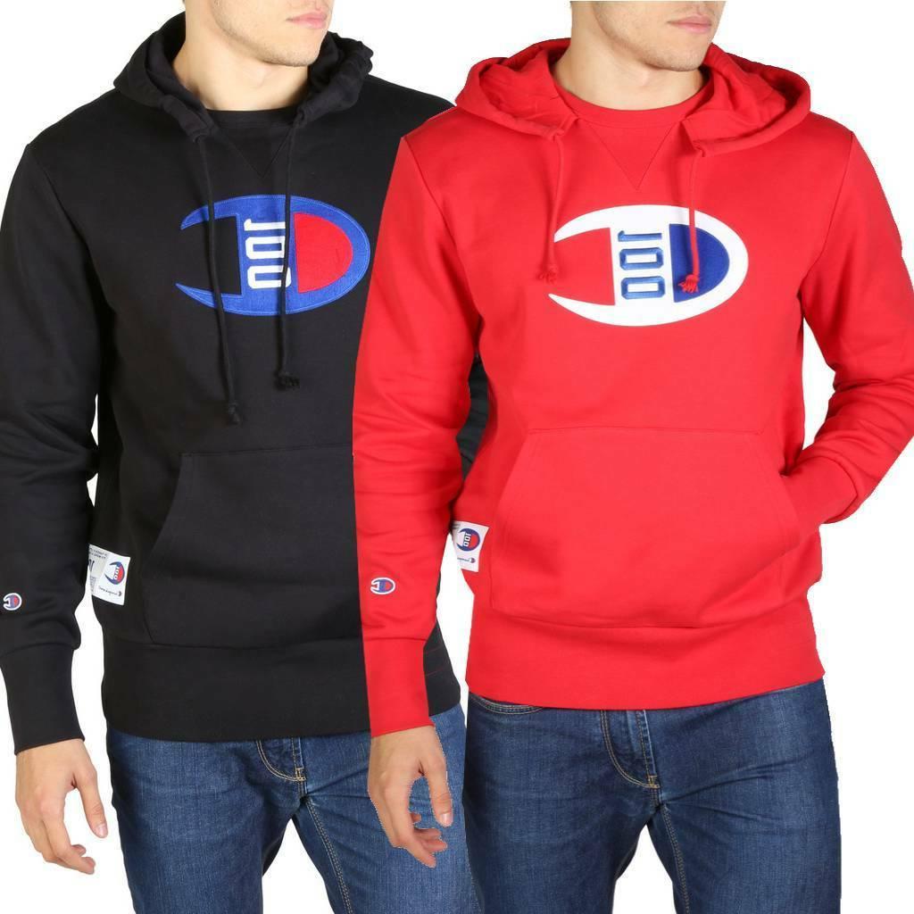 felpa con cappuccio uomo pullover sportivo tinta