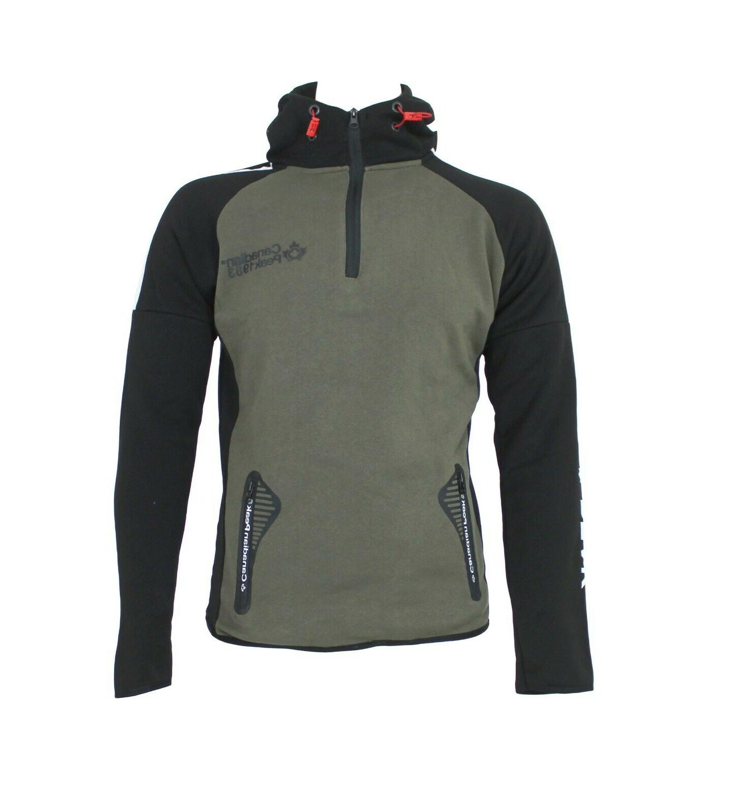 felpa con cappuccio uomo rbmwb861h ghonson kaki