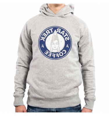 felpa con cappuccio uomo star trek tv