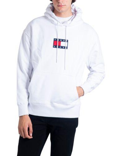 felpa con cappuccio uomo tjm small flag