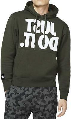 NIKE FELPA CON CAPPUCCIO UOMO VERDE BV5109355