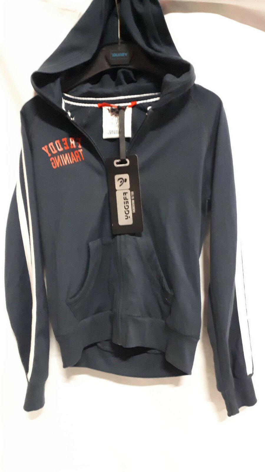 felpa con cappuccio zip bambino ragazzo training