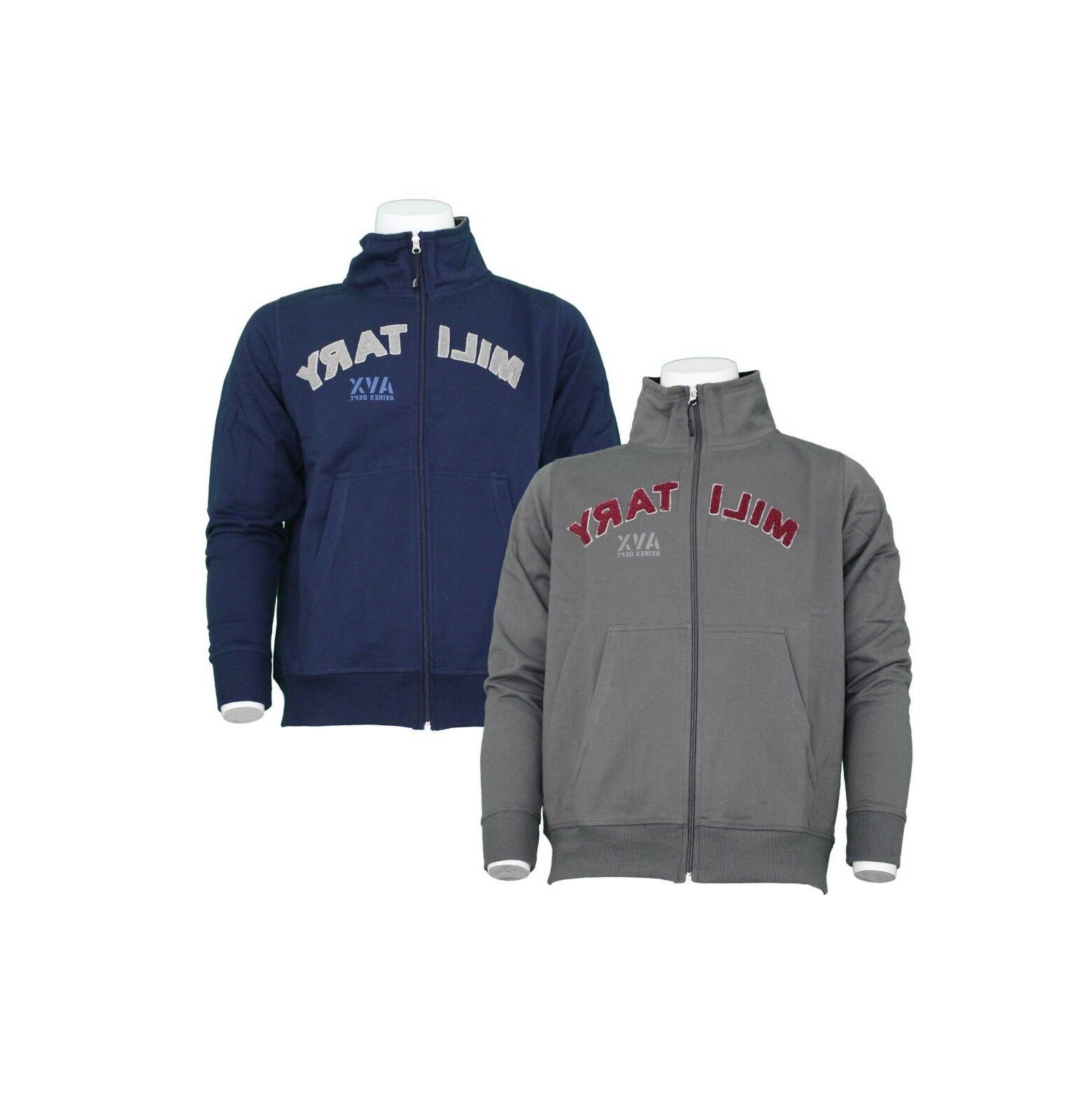 felpa con cerniera uomo dept ax0091 military