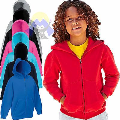 felpa con zip e cappuccio bambini unisex