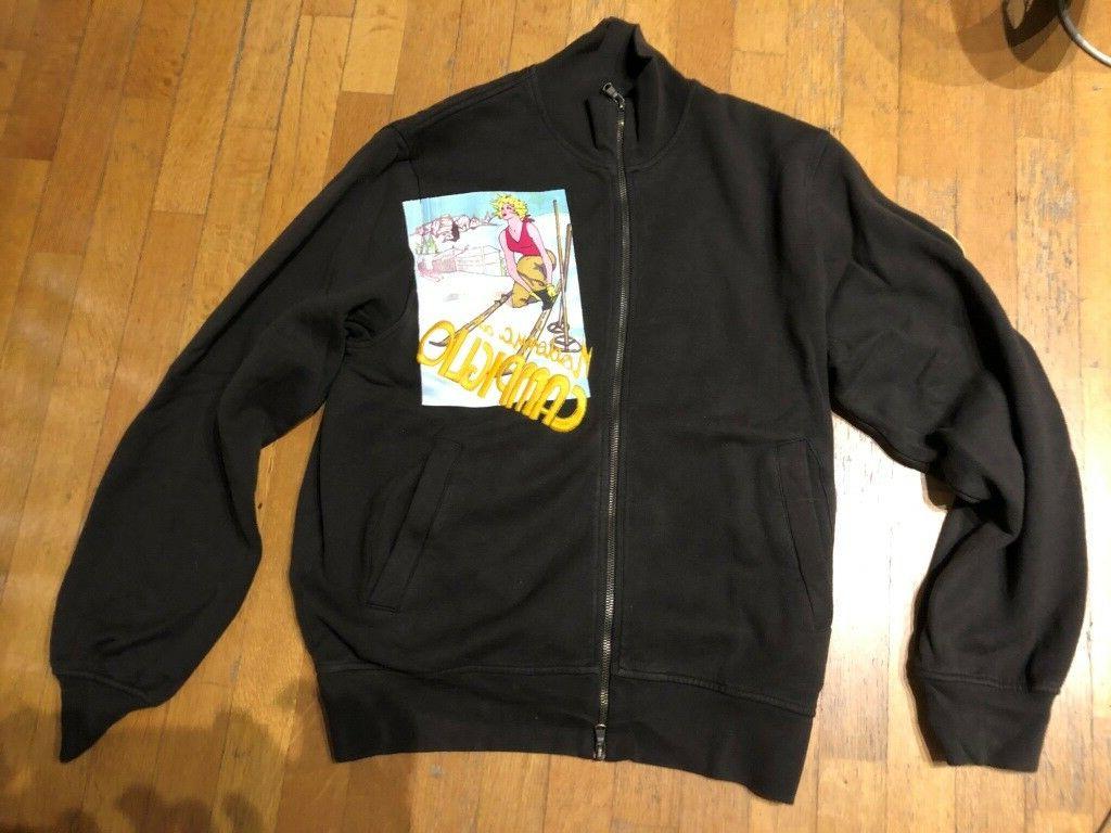 felpa con zip tg s new maglia