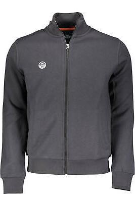 felpa con zip uomo nero 902252 000