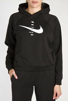 felpa corta con cappuccio swoosh cu5676 011
