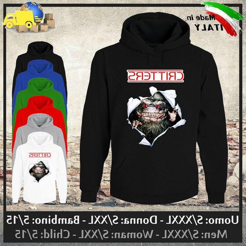 felpa critters hoodie sweatshirt horror 80s tv