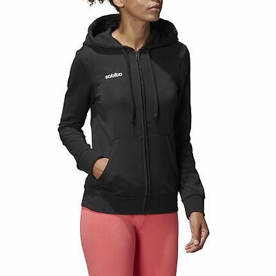 felpa da donna con cappuccio essentials solid