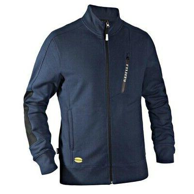 felpa da lavoro full zip diadora sweatshirt