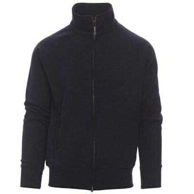 felpa da lavoro panama mezza zip navy