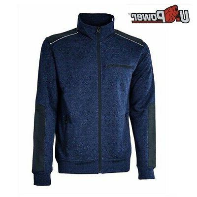 felpa da lavoro uomo upower maglia giacca