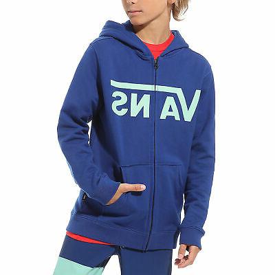 felpa da ragazzo con cappuccio classic zip