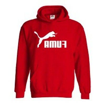 felpa da uomo con cappuccio fuma puma