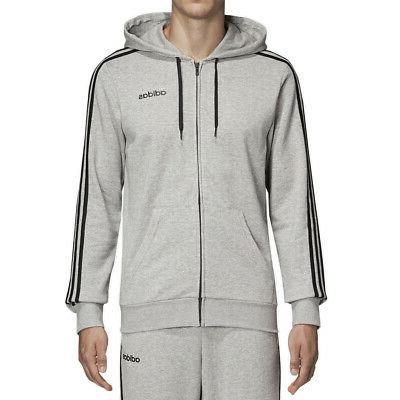 felpa da uomo full zip essentials 3