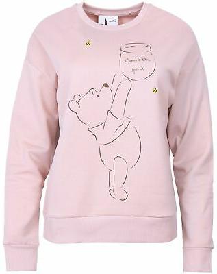 felpa di colore rosa sporco winnie
