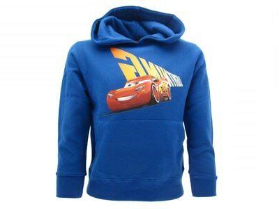 felpa disney cars bambino blue royal maglia