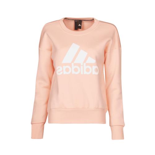 felpa donna badge of sport crewsweat rosa