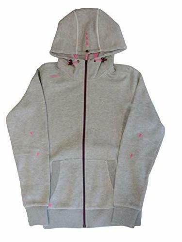 felpa donna con cappuccio e zip taglia