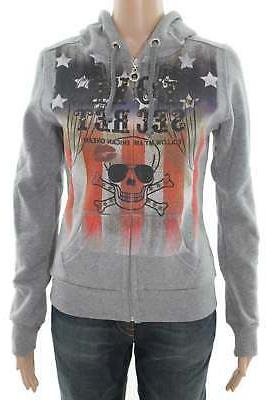felpa donna felpa con cappuccio tg l