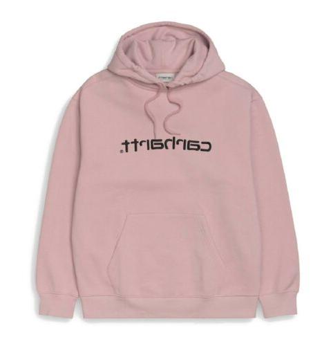 felpa donna hooded rosa