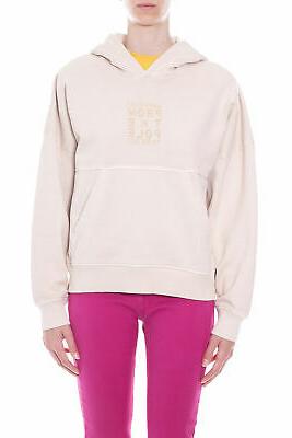 felpa donna in cotone pesante con cappuccio