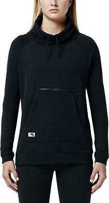NIKE FELPA DONNA NERA 803599