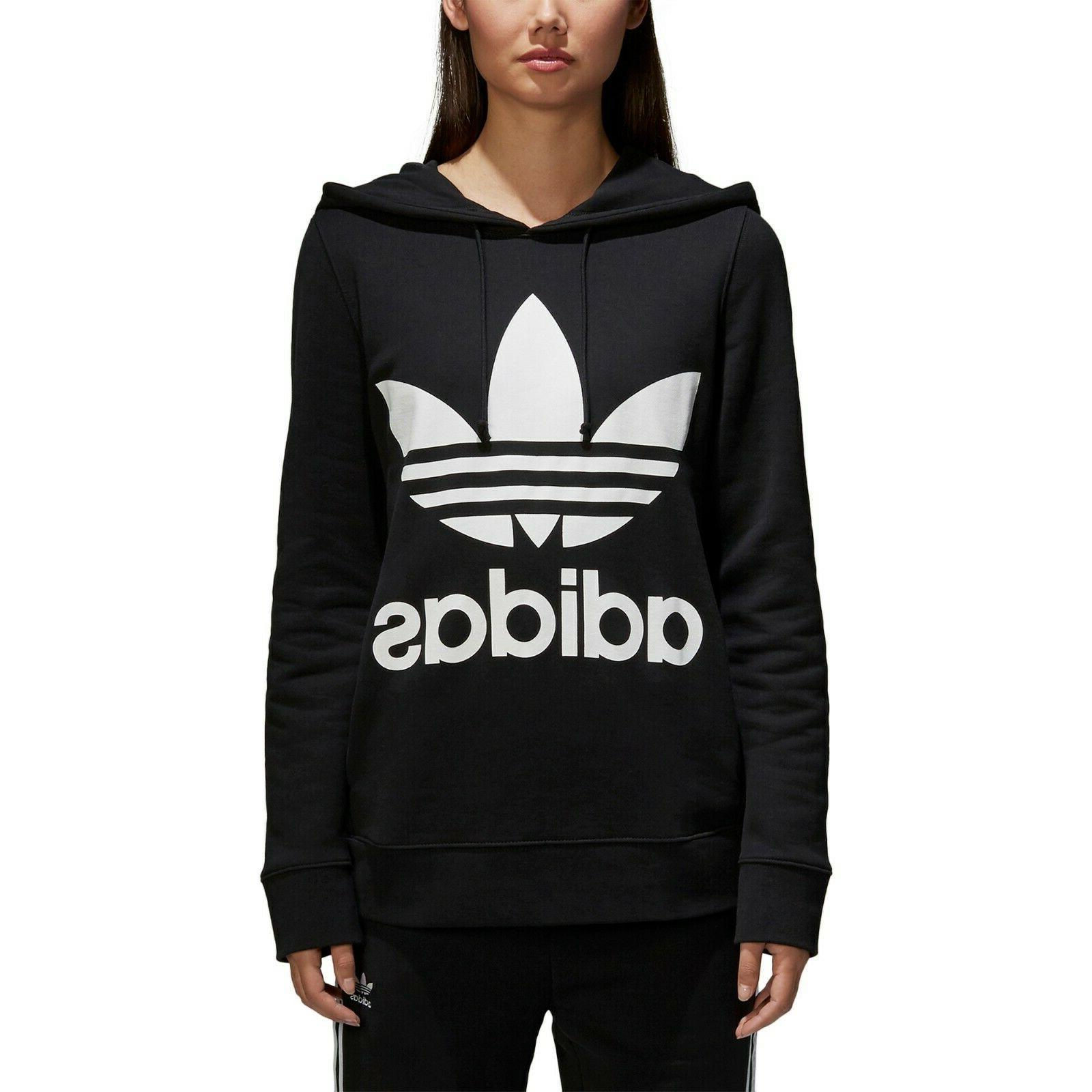 felpa donna retro mod trefoil hoodie 2