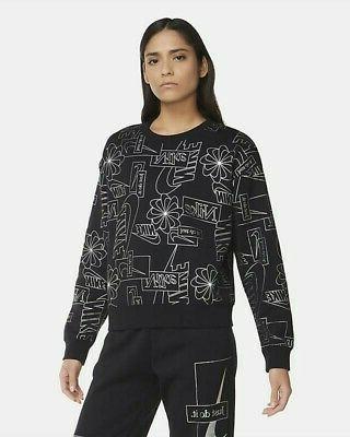 felpa donna sportswear icon clash cz1868 010