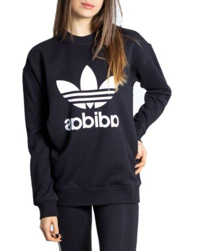 felpa donna trefoil crew fm3272