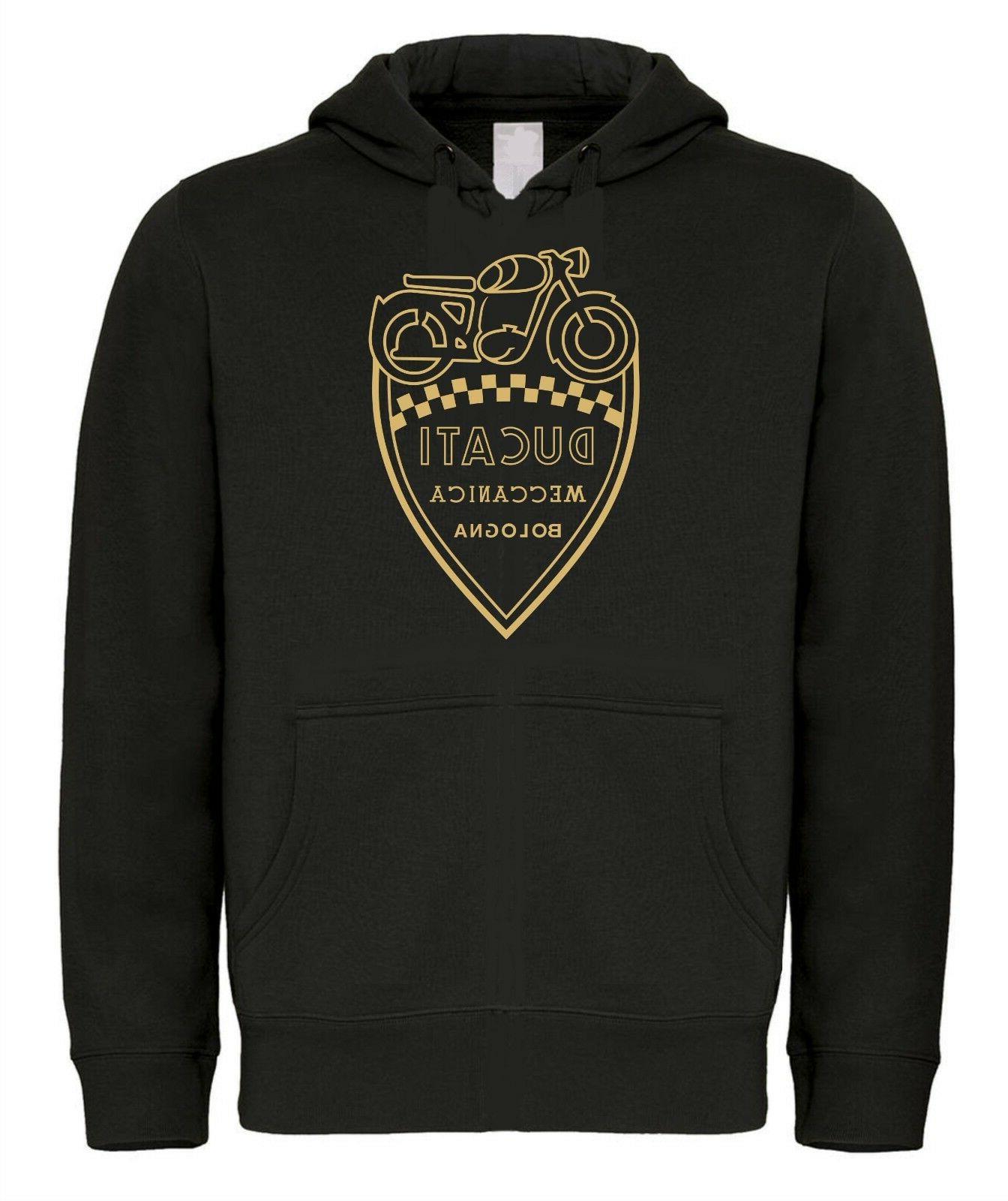 felpa ducati meccanica old logo vintage hoodie