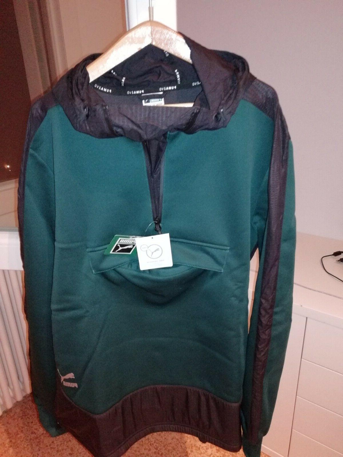 felpa evo nuova con etichetta xl verde