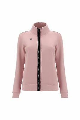 felpa f0wbcs3 p86 donna pink collo alto
