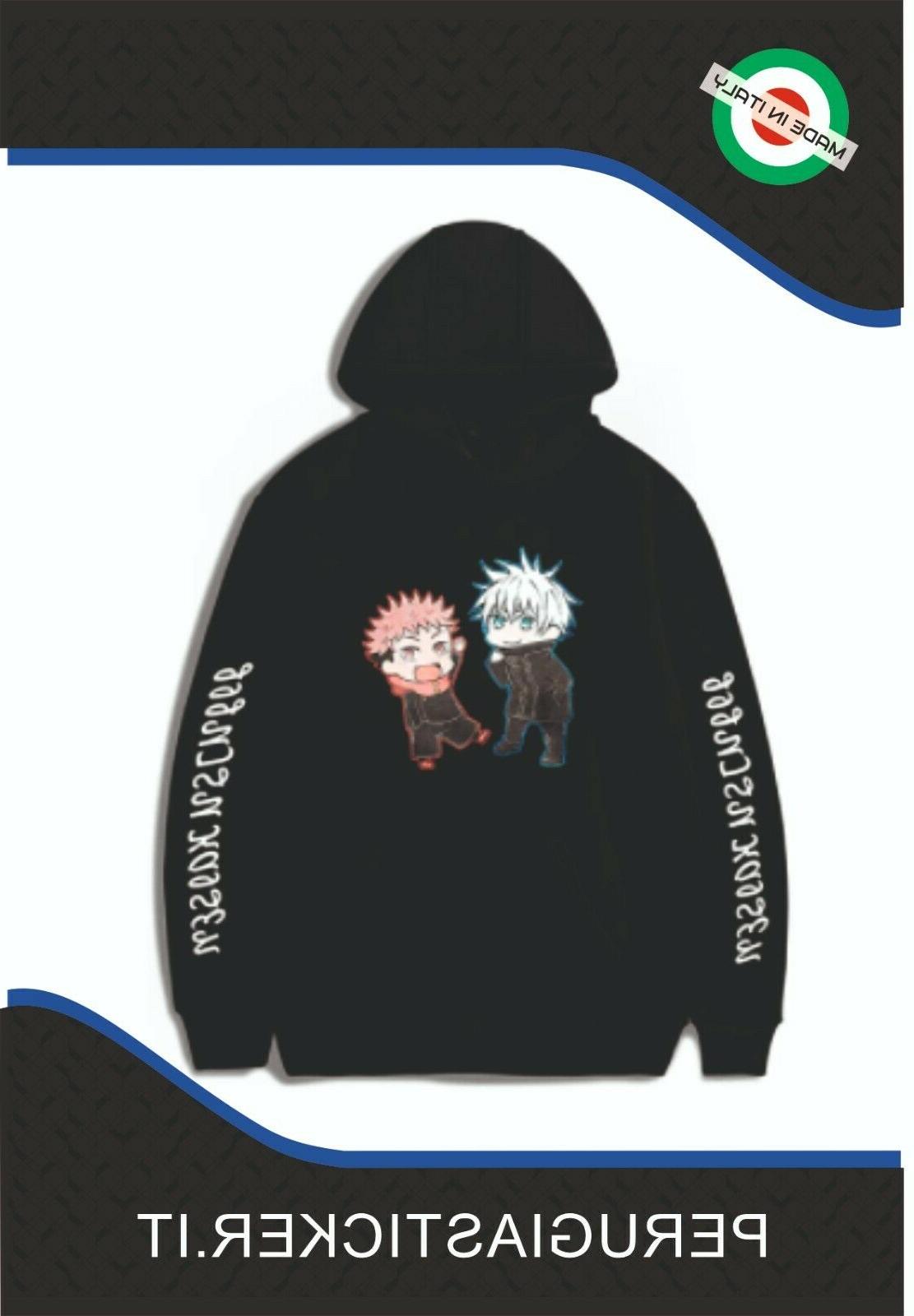 felpa fan anime jujutsu kaisen cosplay costumi