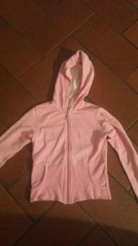 felpa felpina con zip bambina 10 anni