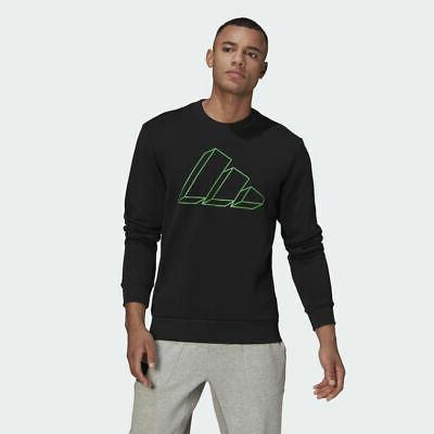 felpa fitness uomo sportswear graphic crew colore