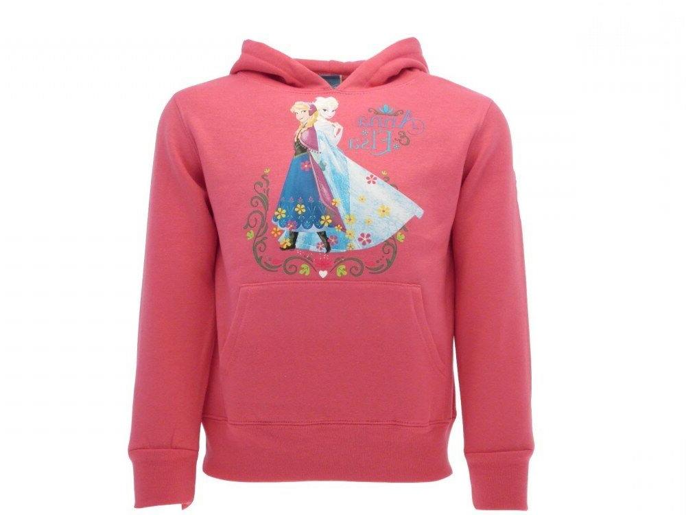 felpa frozen anna and elsa con cappuccio