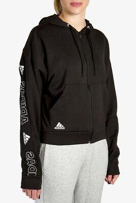 felpa full zip con cappuccio badge of