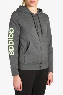 felpa full zip con cappuccio essentials linear
