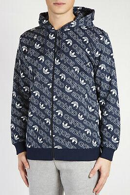 felpa full zip con cappuccio monogram dh4782