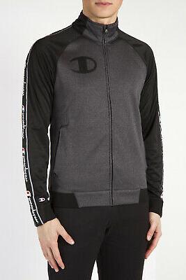 felpa full zip triacetato con bande 212552