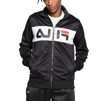 felpa full zip uomo balin track nera
