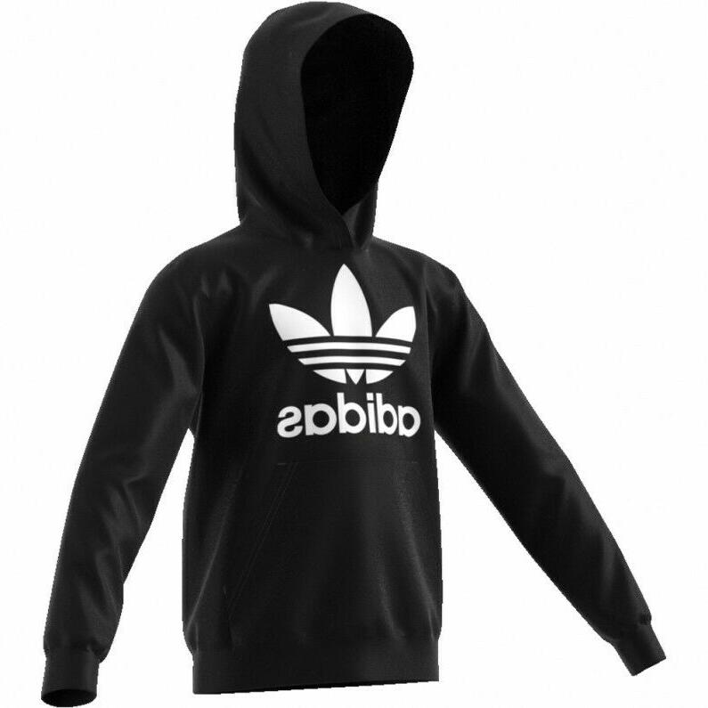 felpa garzata bambino original cappuccio dv2870 nero