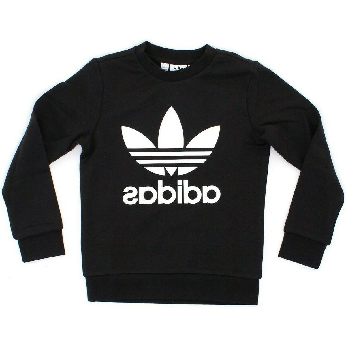 felpa garzata girocollo bambino original trefoil crew