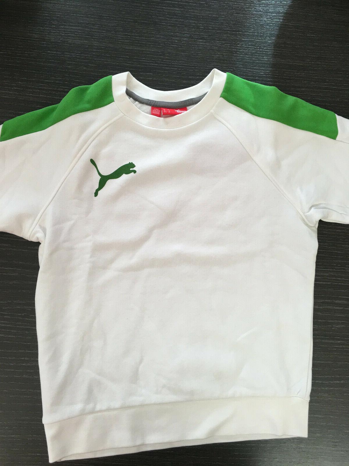 felpa girocollo bambino bianco 8 anni