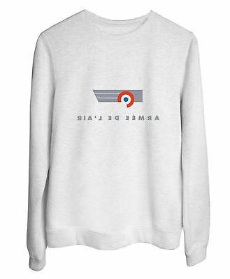 felpa girocollo donna bianco tm0369 armee de