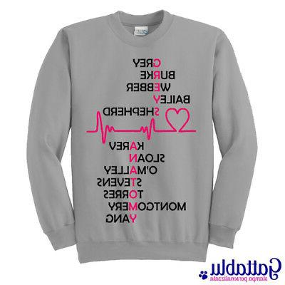 felpa girocollo grey s insp anatomy lista