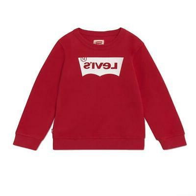 felpa girocollo junior rosso bianco 9e9079