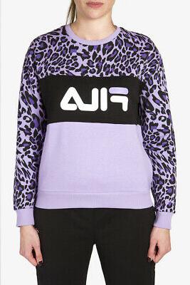 felpa girocollo leah aop 688421 a813