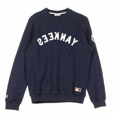 felpa girocollo mlb ct crew neyyan xs
